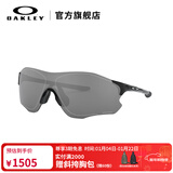 OAKLEY欧克利骑行眼镜太阳镜运动眼镜护目镜EVZERO 9313 谱锐智黑色-38