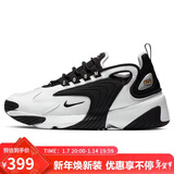 耐克NIKE 女子 休闲鞋 气垫  ZOOM 2K 运动鞋 AO0354-100白37.5