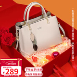 viney牛皮包包女包斜挎妈妈包中年单肩手提大包生日元旦礼物送女生女友