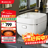 大松（TOSOT）格力电饭煲4L电饭锅家用3-4-5人IH加热多功能智能柴火饭蒸米饭锅蒸煮一级能效不沾政府补贴40x61C