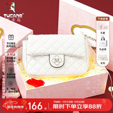 啄木鸟（TUCANO）包包女款2026年单肩包小香风菱格链条斜挎包实用新年货节生日礼物