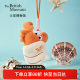 大英博物馆海洋系列寄居蟹香味毛绒挂件钥匙扣送女友新年新年礼物