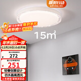 雷士（NVC）LED照明吸顶灯轻奢高端卧室灯书房餐厅绚丽光效透光圆形灯饰