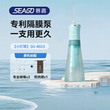 赛嘉（seago）【小灯塔】手持式超声波冲牙器SG-8023 海之蓝 牙结石去除器洁牙神器 正畸专用冲洗器 年会礼品