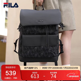 FILA 斐乐官方【黑武士】男士背包2025时尚休闲双肩包书包大容量电脑