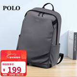 POLO双肩包男士短途旅行背包学生书包男16/17.3英寸电脑包商务出差包