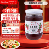 丘比（KEWPIE）果酱 草莓酱 调味品 三明治草莓果酱早餐搭档酸奶果酱 340g*1瓶