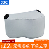 JJC 相机内胆包 收纳保护套 适用于索尼A6600 A6100 A6000 A5100 A6300 A6400 ZV-E10 RX1RII微单配件 OC-S1GR小号 灰色