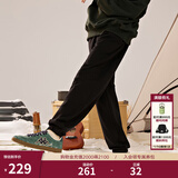 卡帕（Kappa）背靠背2025春秋运动装裤子男生长裤休闲裤卫裤骑行跑步保暖 黑色-990 XL （尺码推荐适合180/88A）