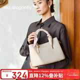 红蜻蜓（RED DRAGONFLY）包包女包牛皮斜挎单肩妈妈手提包送女友妈妈跨年新年生日礼物