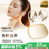 品士【柏林之声丨2025最新款】蓝牙耳机挂耳式无线非骨传导不入耳夹式运动跑步降噪+超长续航不伤&耳朵 【暖日肤】久戴不痛/跑步不掉/超长续航 【千元音质】