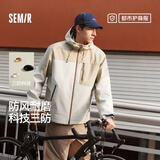 森马（Semir）都市护身服|地理系列嘉绒系列外套男春宽松情侣101125108202