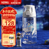 膳魔师（THERMOS）儿童水杯Tritan夏季直饮杯大容量郊游出行杯带提手便携运动杯TCSK