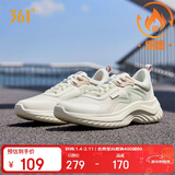 361°运动鞋女秋冬季保暖网布轻便减震通勤休闲跑步鞋子女682232210-1