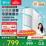 云米（VIOMI）净水器家用小京龙900G纯水ro反渗透0阻垢剂厨下式母婴直饮机自来水过滤器净水机净饮机  国家补贴