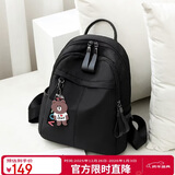 老人头女士双肩包女大容量背包女书包运动旅行包女包元旦礼物送女生女友