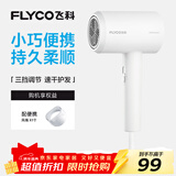 飞科 FLYCO 电吹风机宿舍用 柔风负离子恒温护发 家用冷热大风量快速干发吹风筒FH6290 1800W