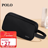 POLO手拿包男士多功能手机包旅行手包男女化妆包洗漱收纳包手提工具包