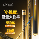 佳钓尼（JIADIAONI）海棠轻量大物竿鱼竿手竿超轻青鱼巨物钓鱼竿碳素十大品牌7.2米 6.3m 海棠大物竿 轻量大物竿