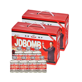 京都二锅头 皇家京都JDBOMB北京二锅头56度清香出口型小酒版白酒礼盒 56度 100mL 40瓶 （两盒）