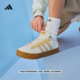 adidas DAILY 4.0复古百搭休闲帆布鞋男女阿迪达斯官方轻运动 乳白色/日光黄/岩层青铜色   37