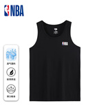 NBA男士速干背心修身四季无袖坎肩纯色运动健身打底背心1条