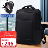 POLO双肩包男士短途旅行背包男学生书包15.6/16英寸电脑包商务出差包