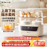 小熊（Bear）电炖锅 电炖盅 炖汤盅电炖锅 煲汤锅炖汤锅 隔水炖 婴儿煮粥锅熬粥燕窝炖盅小型1-2人DDZ-H10H6 1L