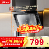 美的（Midea）抽吸排油烟机 家用侧吸式吸油烟机 侧吸上门安装出租房屋脱排烟机CXW-200-J30