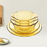 康宁餐具套装 家用耐热玻璃碗碟盘沙拉碗5件套 5-OV-A/BF