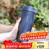 乐扣乐扣（LOCK&LOCK）保温杯遇见元气保温保冷咖啡杯男女高颜值水杯子550ML海蓝色
