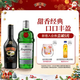百利（Baileys）甜酒力娇酒原味500ml+添加利伦敦金酒750ml 调酒基酒