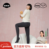 菇娘家灰色打底裤保暖连裤袜女秋冬加绒格雷裤光腿神器可外穿显瘦大码