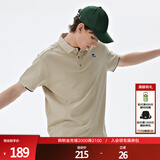 卡帕（Kappa）背靠背夏季新款男士运动polo衫男t恤短袖翻领半袖男款K0D32PD01D