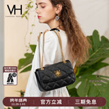 VANESSA HOGAN VH女包茵然软包系列复古太阳神菱格链条腋下单肩斜挎包圣诞礼物