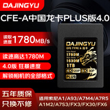 DAJINGYU大鲸鱼1000GB CFexpress Type A存储卡 高速内存卡1TB 适用a1 A7 FX3 FX6 A93索尼相机专用cfe a卡