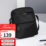 高尔夫（GOLF）单肩包男士休闲斜挎包男手机ipad包防泼水通勤运动挎包送男友礼物
