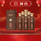 国台 匠酝 酱香型白酒 53度 500ml*6瓶 整箱装 送礼收藏自饮