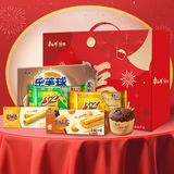 康师傅3+2苏打夹心饼干零食马年年货节礼盒1058g送礼礼盒