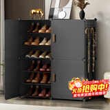 安尔雅 鞋柜入户门口鞋架多层家用鞋子简易宿舍楼道大容量走廊收纳鞋盒