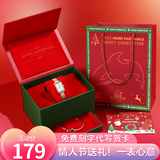 马克华菲（MARK FAIRWHALE）手表女士小绿表时尚方形盘石英女表防水腕表生日情人节礼物送女友 镶钻白面网带