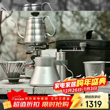 HARIO 户外露营V60手冲咖啡壶套装滤杯磨豆机咖啡杯套装 送礼礼物