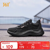 361°运动鞋女秋冬季保暖防泼水革面减震通勤慢跑步鞋子女682232233-3