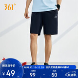 361°短裤夏季男休闲裤男跑步宽松户外健身运动裤五分裤652124711-2