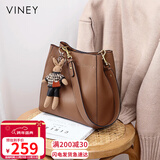viney水桶包牛皮包包女包大容量腋下单肩手提生日元旦礼物送女生女友