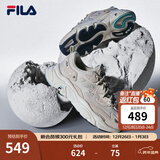 FILA斐乐女鞋跑步鞋情侣同款老爹鞋MARS火星鞋男鞋休闲运动鞋 【女款】奶白/木薯粉-GT 38