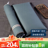 蜀国御 颈椎圆形糖果套装荞麦壳决明子枕头舒适睡眠圆柱成人拉伸颈椎枕