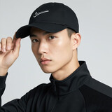耐克NIKE运动配饰男女太阳帽棒球帽CLUB CAP帽子FB5369-010黑M/L
