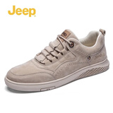Jeep吉普男鞋秋冬百搭休闲鞋男士潮流复古鞋子男款耐磨防滑运动板鞋男