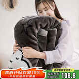 南极人（Nanjiren）毛毯 加厚拉舍尔毛毯 秋冬厚毯子空调毯冬季盖毯 150*200cm